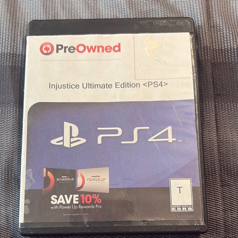 Injustice Ultimate Edition for the PlayStation 4 fully tested and works